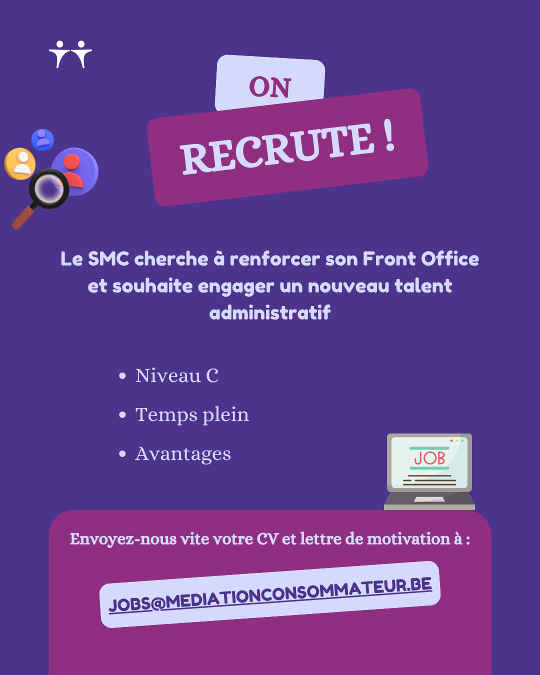 Recrutement Talent administratif